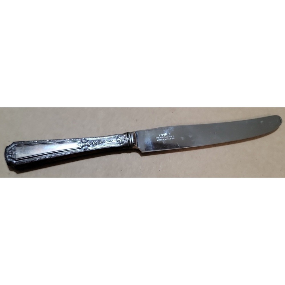 TOWLE Sterling Handle Stainless Blade Dinner Knife Old Master Pattern